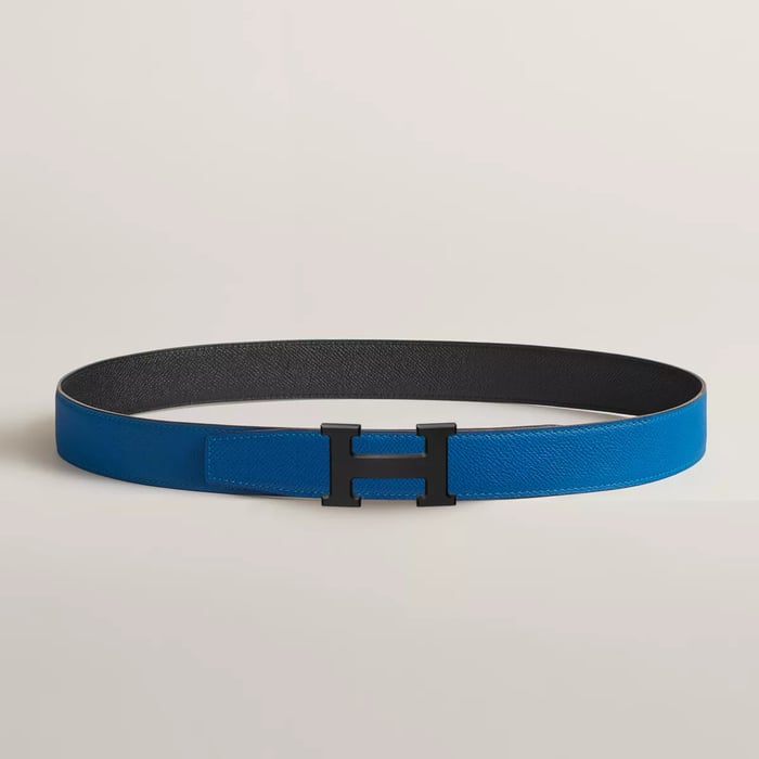 H 벨트 버클 & 리버서블 가죽 스트랩 32mm