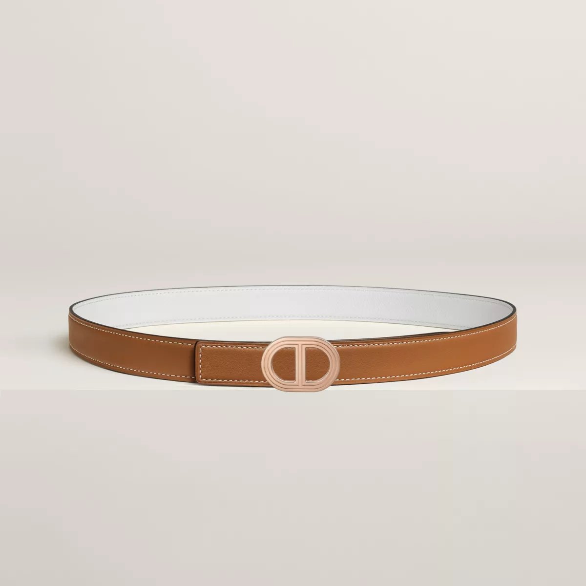 Rivage belt buckle & Reversible leather strap 24 mm