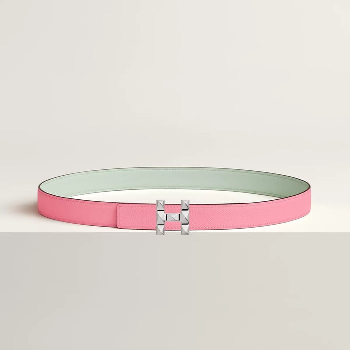 H Infini Belt Buckle & Reversible Leather Strap 24 MM