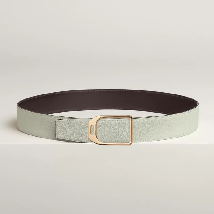 Jockey Belt Buckle & Reversible Leather Strap 38 MM