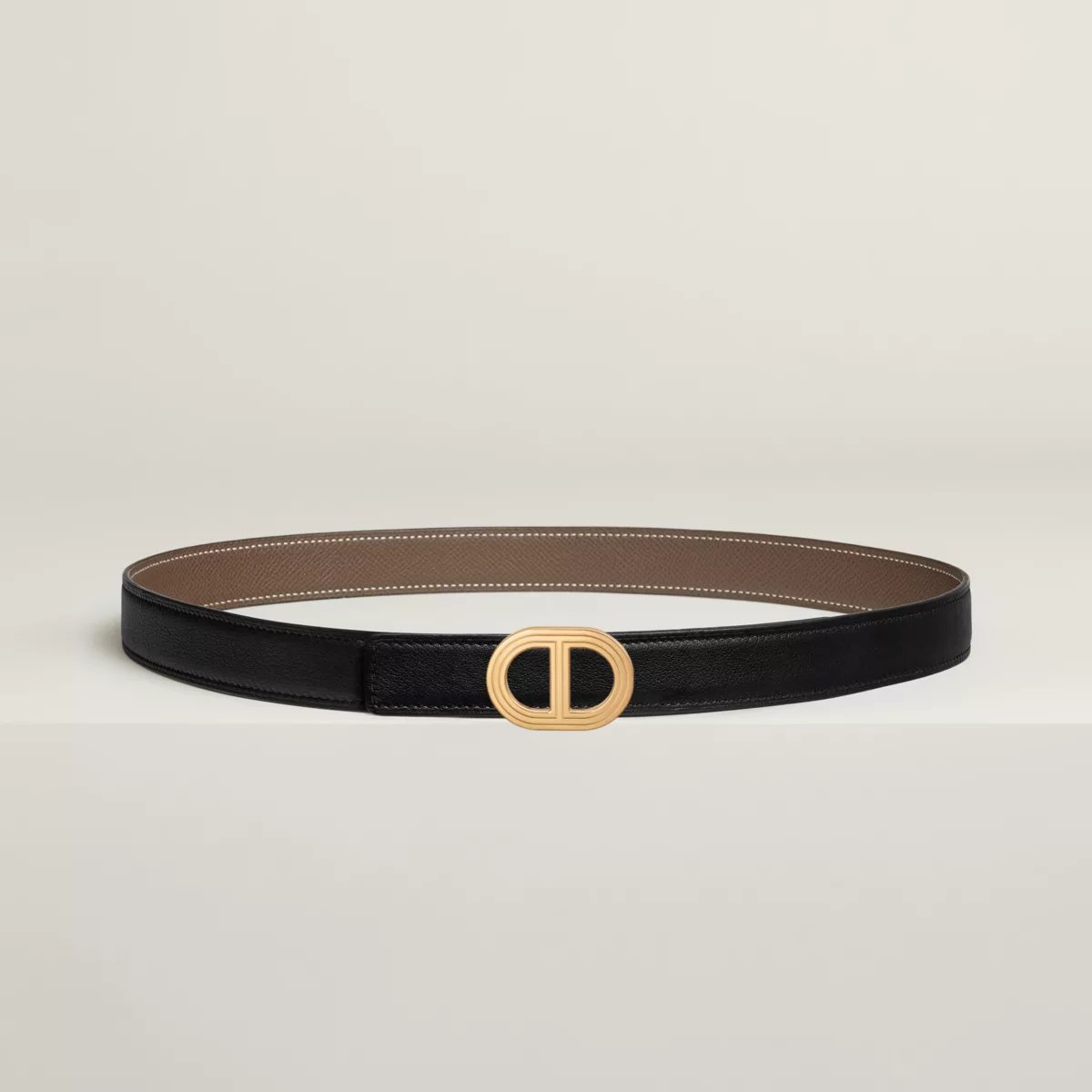 Rivage belt buckle & Reversible leather strap 24 mm