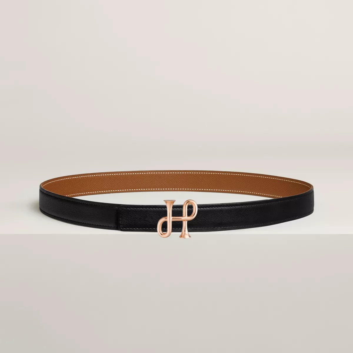 Cor Baroque belt buckle & Reversible leather strap 24 mm