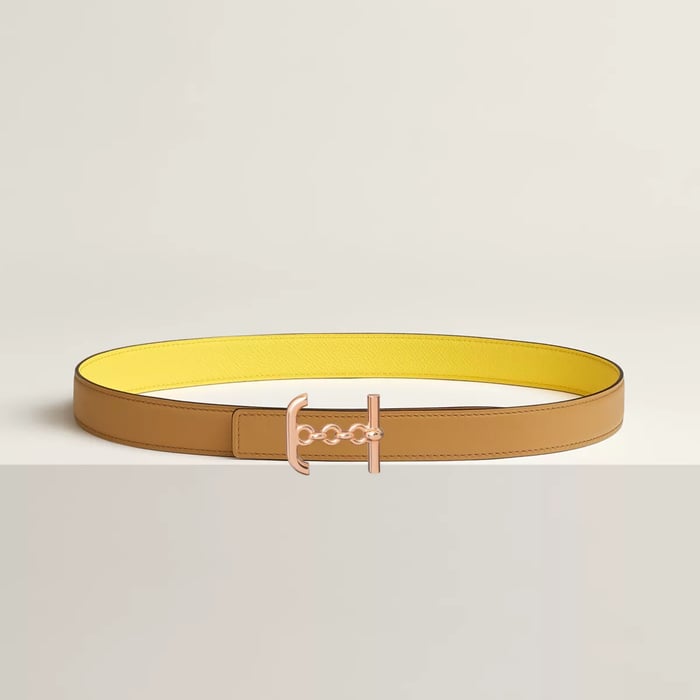 Ancre Marin Belt Buckle & Reversible Leather Strap 24 MM