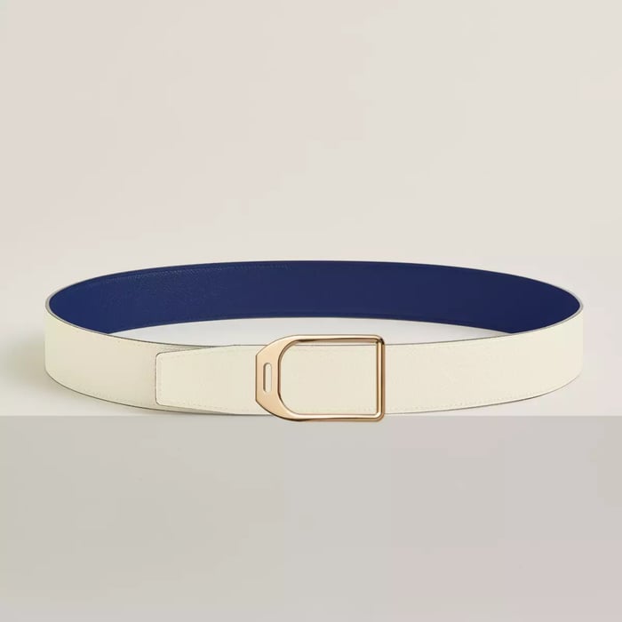 Jockey Belt Buckle & Reversible Leather Strap 38 MM