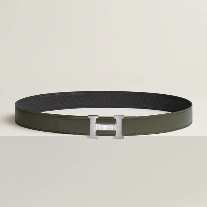 5382 Faubourg Belt Buckle & Reversible Leather Strap 32 MM