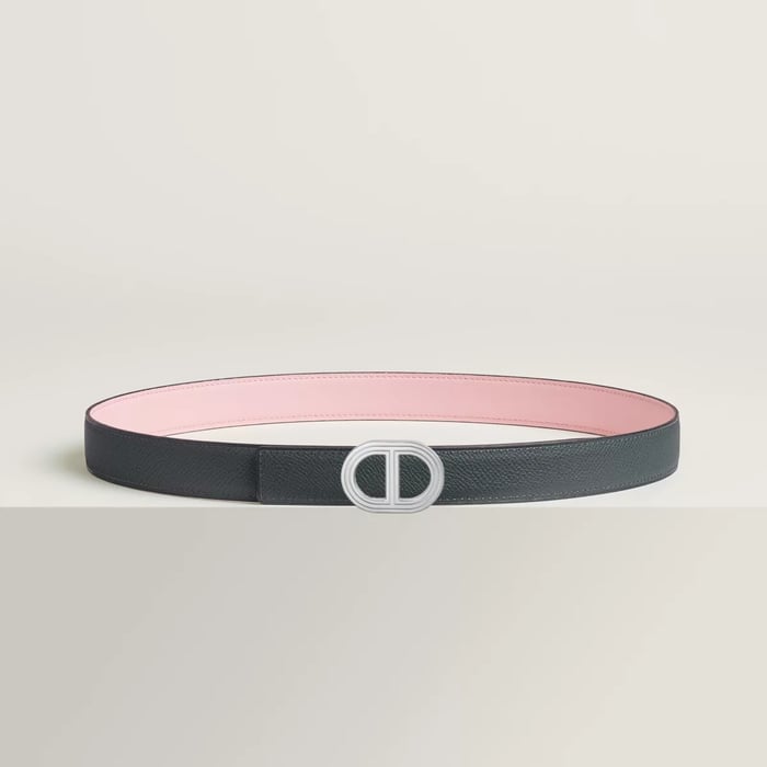 Rivage Belt Buckle & Reversible Leather Strap 24 MM