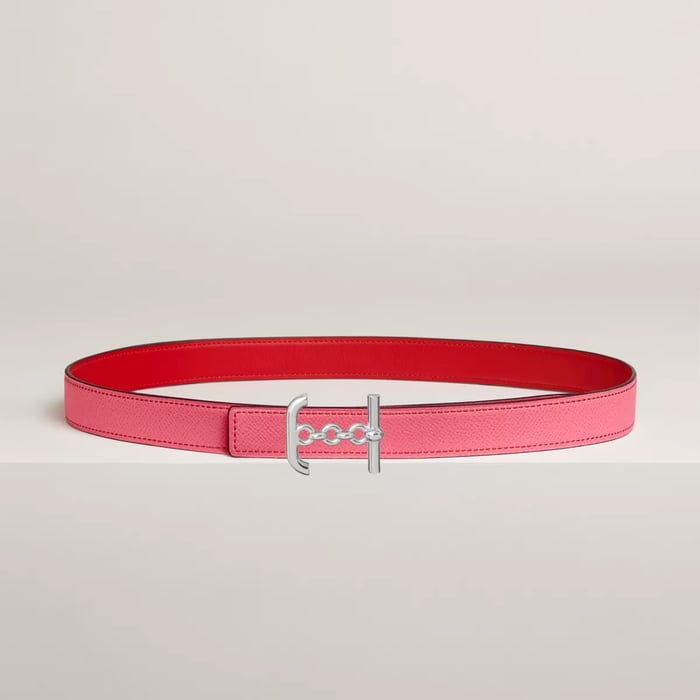 Ancre Marin 벨트 버클 & 리버서블 가죽 스트랩 24mm