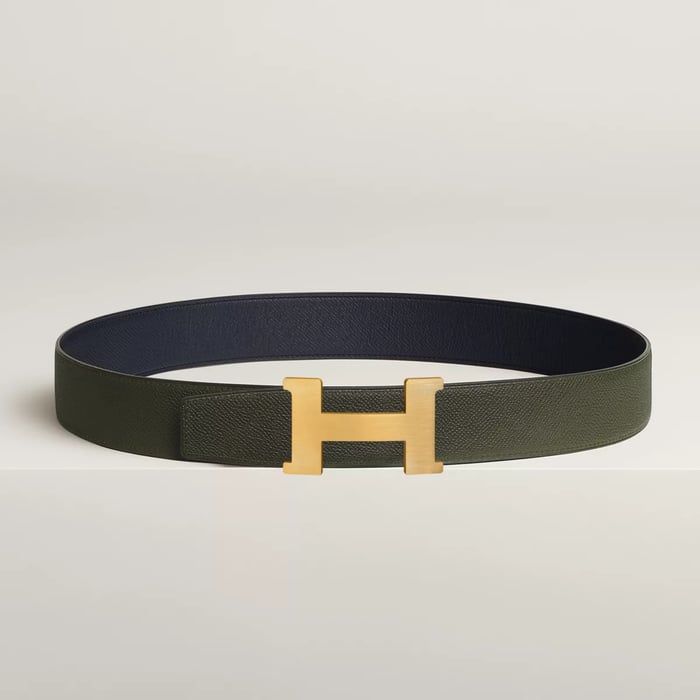 Constance Belt Buckle & Reversible Leather Strap 38 MM