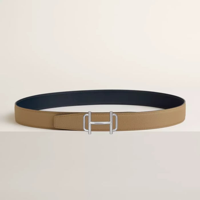 Royal 벨트 버클 & 리버서블 가죽 스트랩 32mm