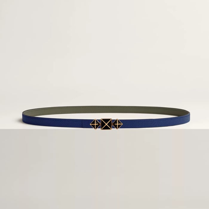 1925 Belt Buckle & Reversible Leather Strap 13 MM