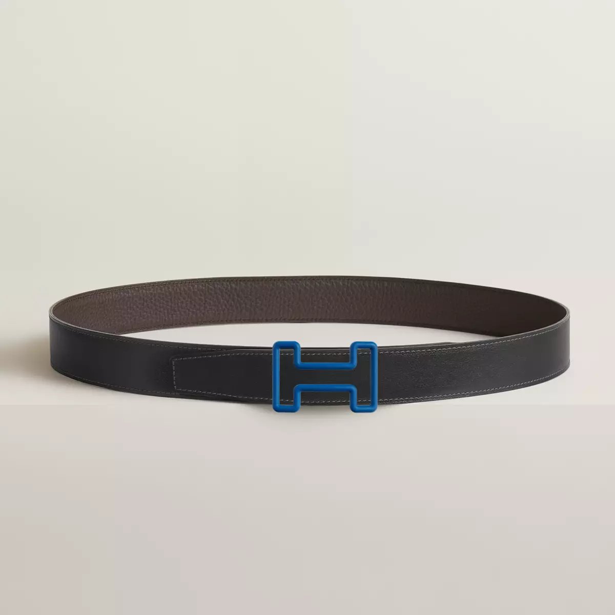 Tonight Color belt buckle & Reversible leather strap 32 mm