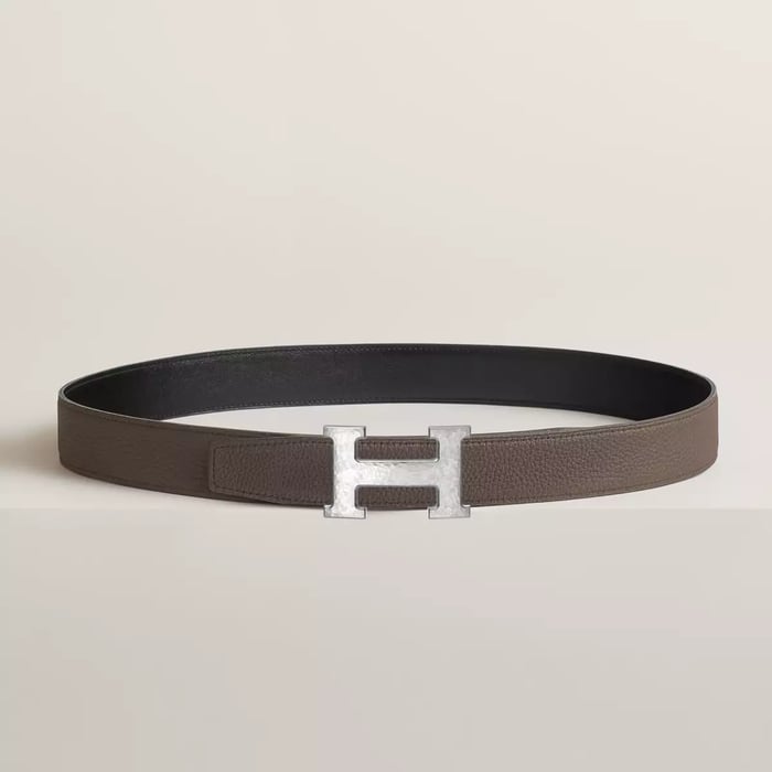 H Martelee 벨트 버클 & 리버서블 가죽 스트랩 32mm