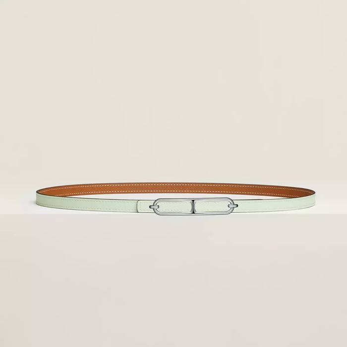 Roulis belt buckle & Reversible leather strap 13 mm
