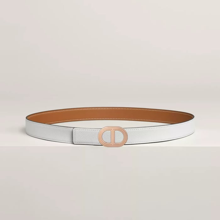 Rivage Belt Buckle & Reversible Leather Strap 24 MM