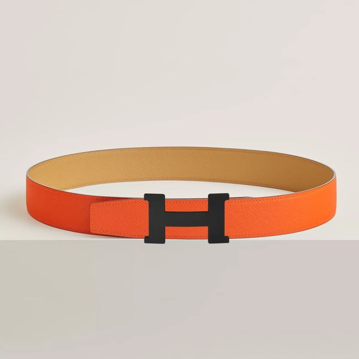 Constance Belt Buckle & Reversible Leather Strap 38 MM