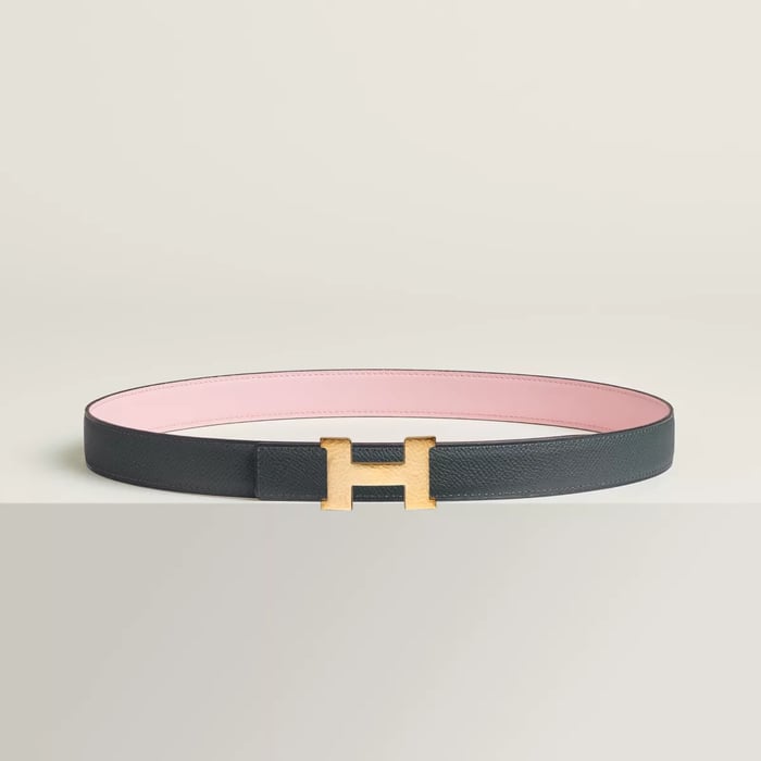 Mini Constance Martelee Belt Buckle & Reversible Leather Strap 24 MM