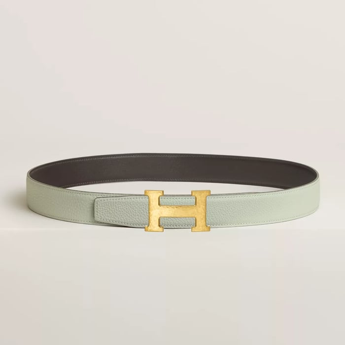 H Martelee 벨트 버클 & 리버서블 가죽 스트랩 32mm