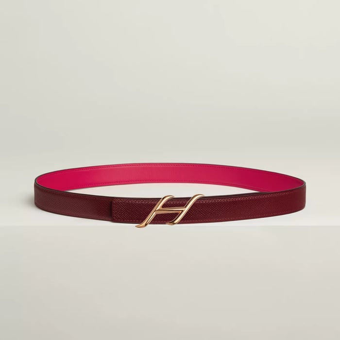 Hdn Belt Buckle & Reversible Leather Strap 24 MM