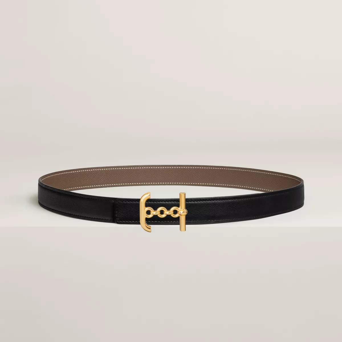 Ancre Marin belt buckle & Reversible leather strap 24 mm