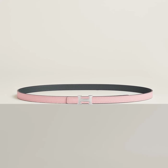 Mini 5382 belt buckle & Reversible leather strap 13 mm