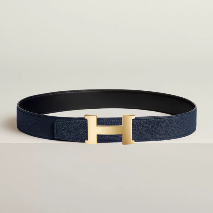 Constance Belt Buckle & Reversible Leather Strap 38 MM