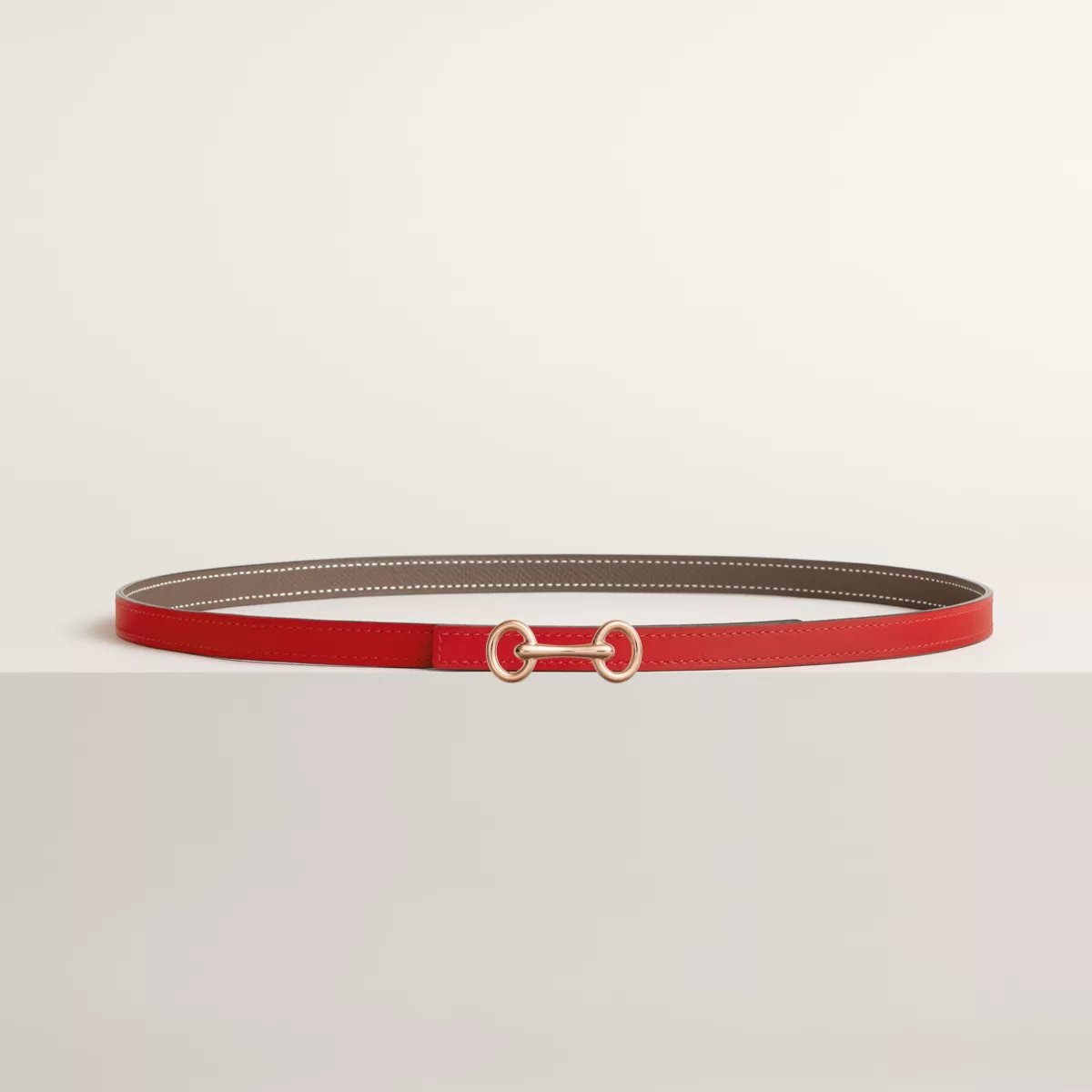Boucle de ceinture Héritage & Cuir de ceinture réversible 13 mm