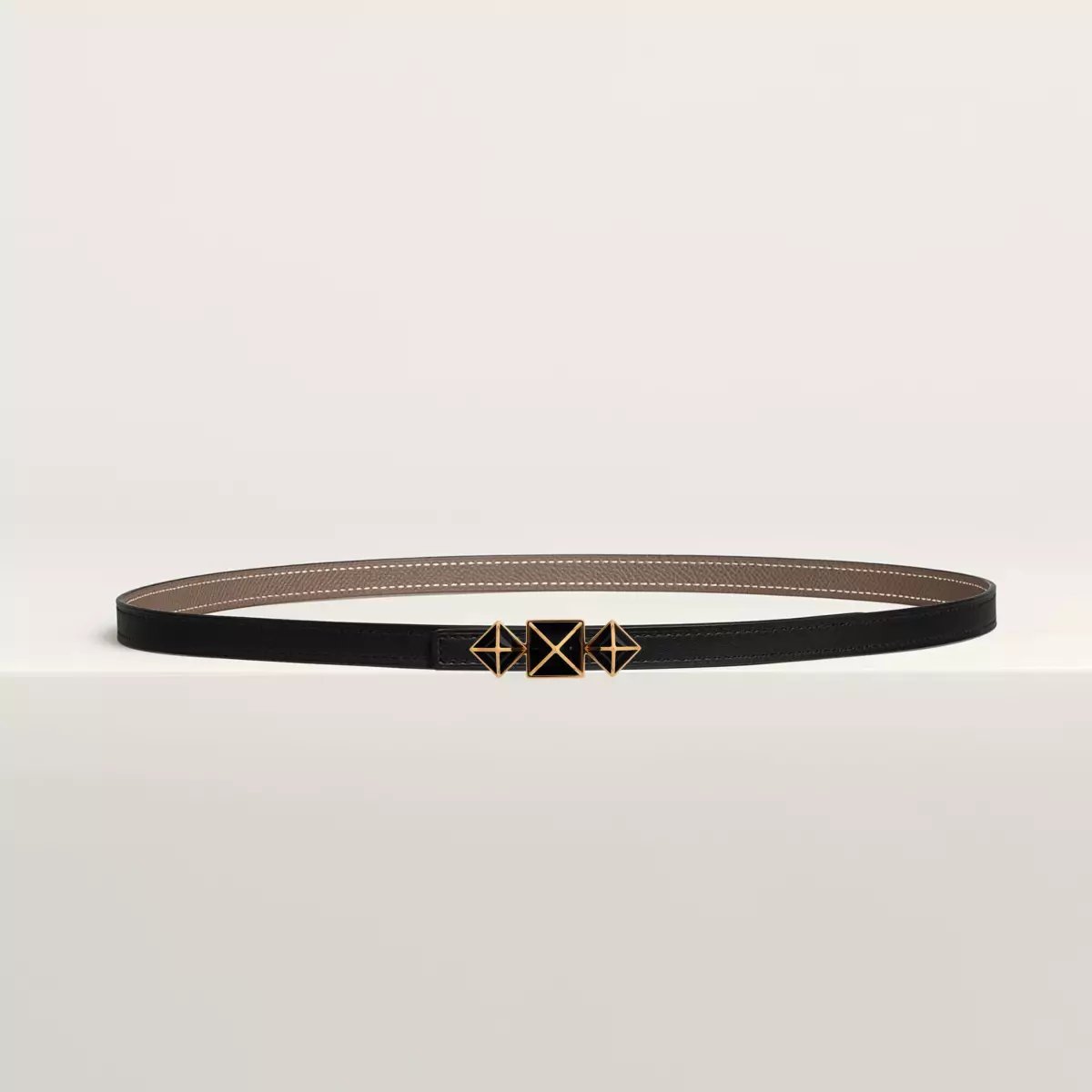 Boucle de ceinture 1925 & Cuir de ceinture réversible 13 mm