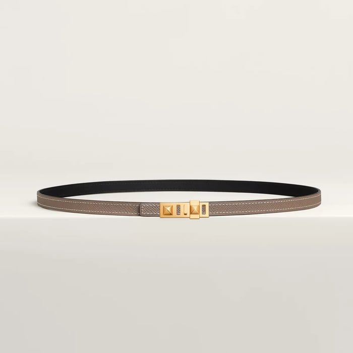 Collier De Chien Belt Buckle & Reversible Leather Strap 13 MM