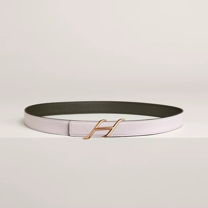 Hdn Belt Buckle & Reversible Leather Strap 24 MM