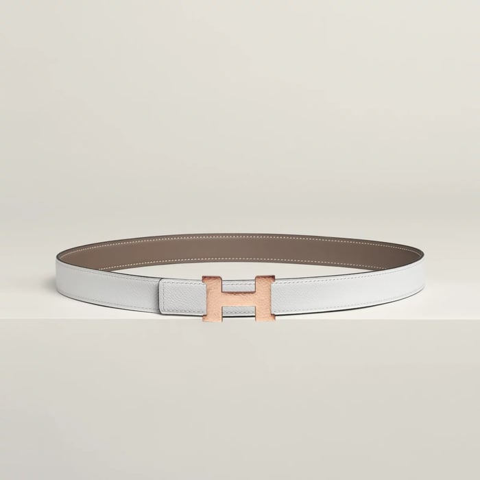Mini Constance Martelee Belt Buckle & Reversible Leather Strap 24 MM
