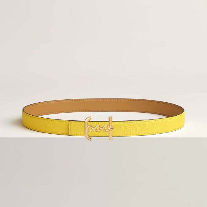 Ancre Marin Belt Buckle & Reversible Leather Strap 24 MM