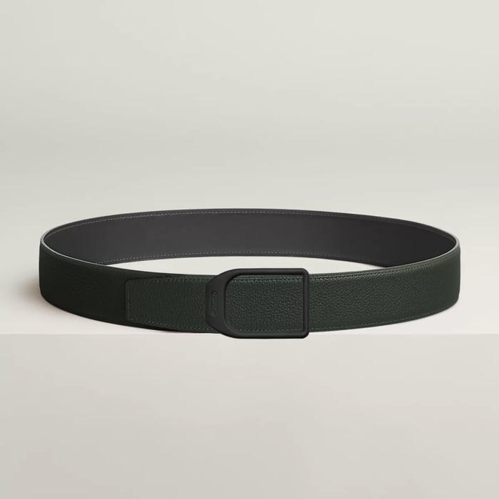 Jockey Belt Buckle & Reversible Leather Strap 38 MM
