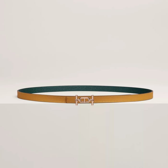Ancre 벨트 버클 & 리버서블 가죽 스트랩 13mm