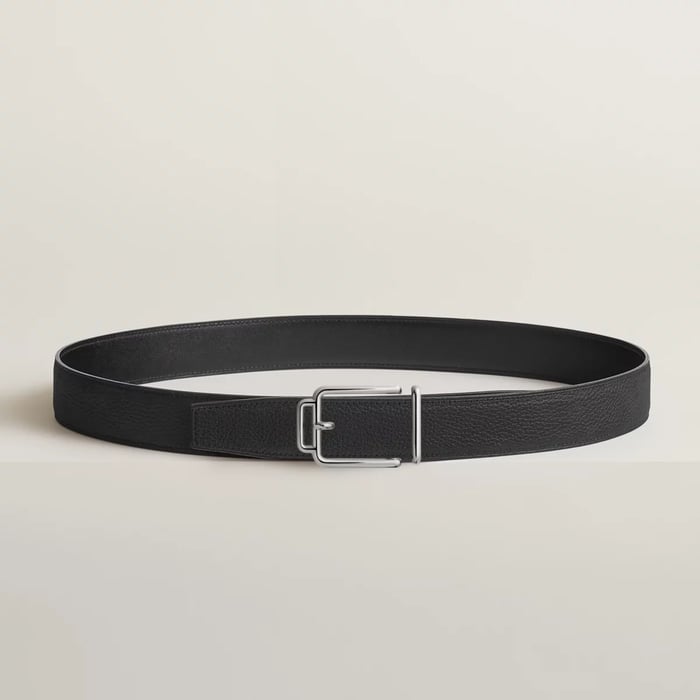Volte-face Reversible Belt Buckle & Reversible Leather Strap 32 MM