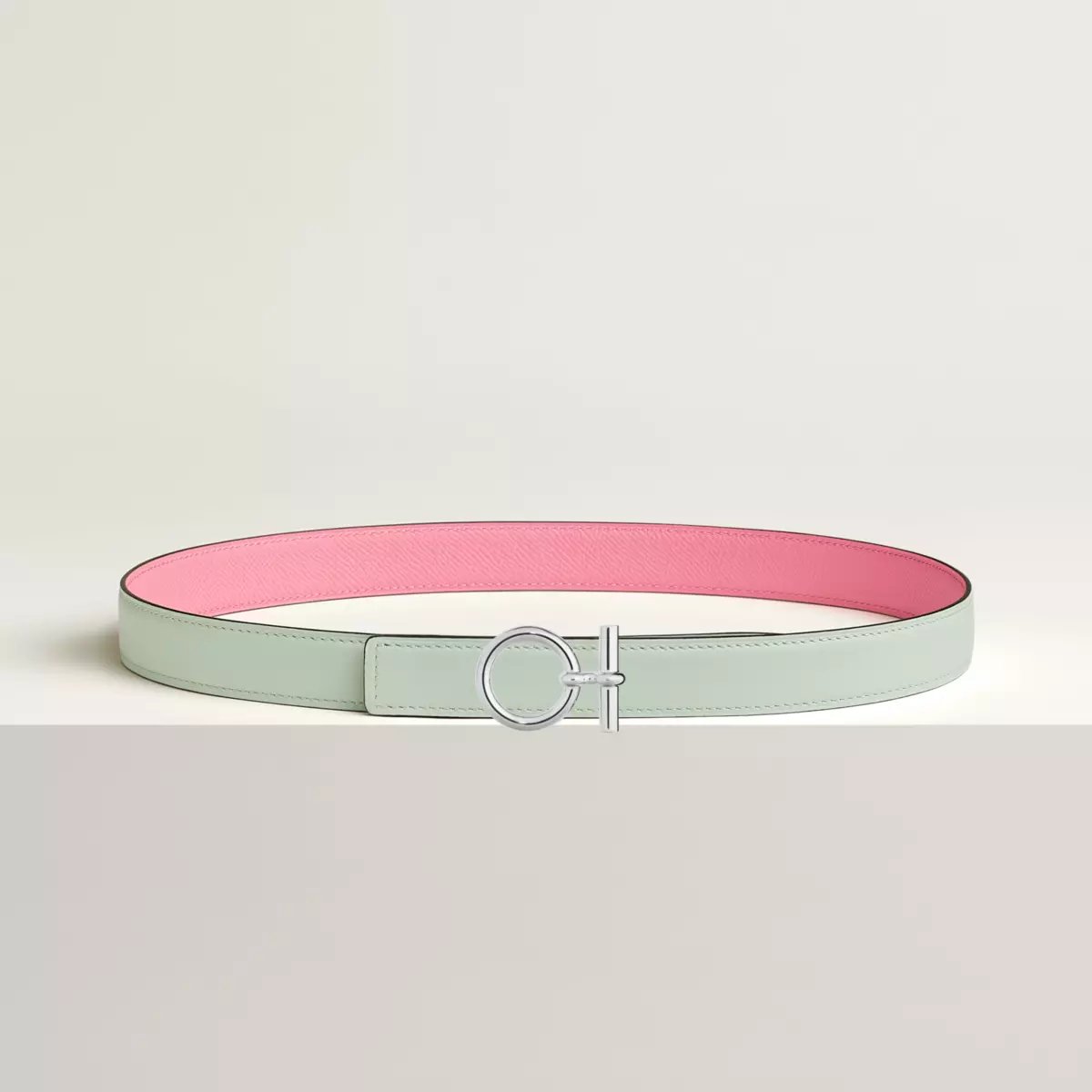 Flot belt buckle & Reversible leather strap 24 mm
