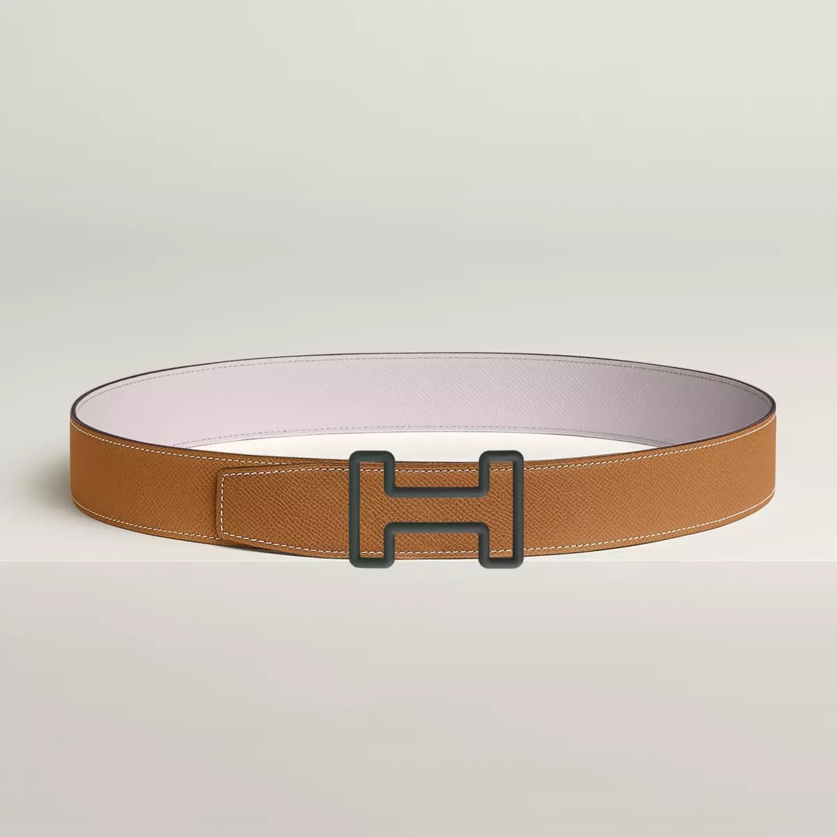 Tonight Color belt buckle & Reversible leather strap 38 mm