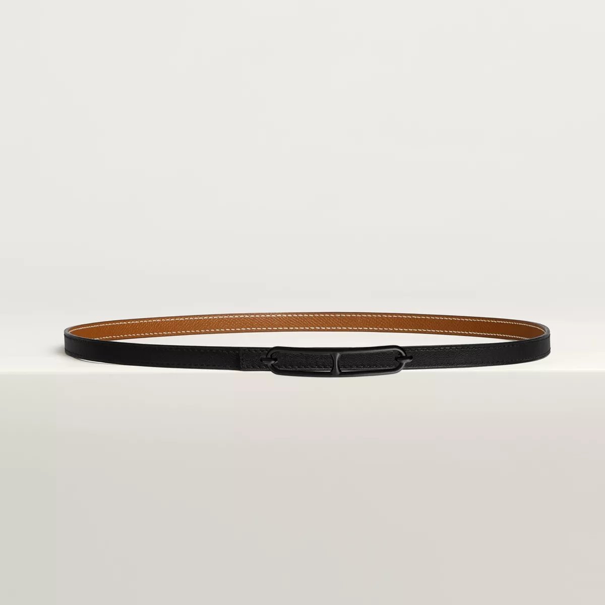 Boucle de ceinture Roulis & Cuir de ceinture réversible 13 mm