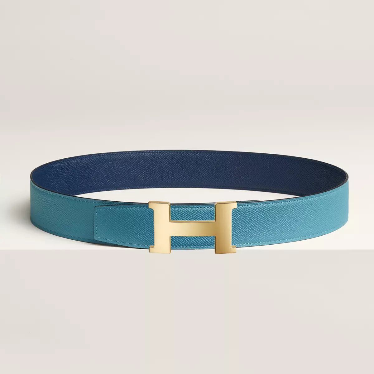 Constance belt buckle & Reversible leather strap 38 mm