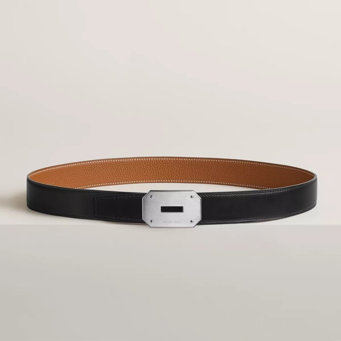 Neo Belt Buckle & Reversible Leather Strap 32 MM