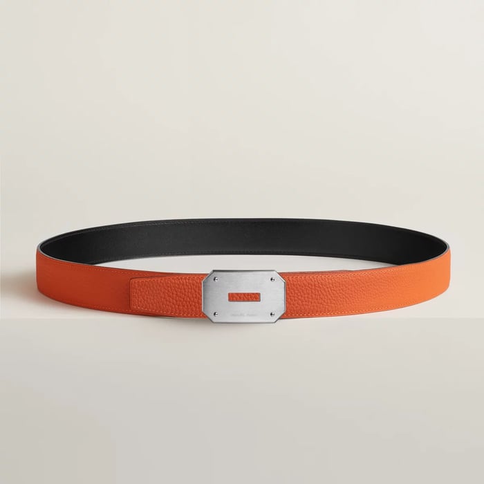Neo Belt Buckle & Reversible Leather Strap 32 MM