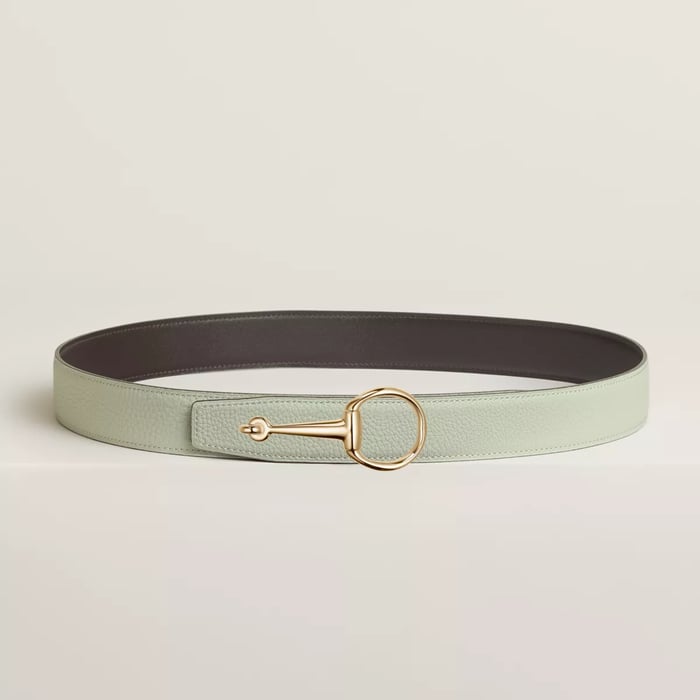 Casaque Belt Buckle & Reversible Leather Strap 32 MM