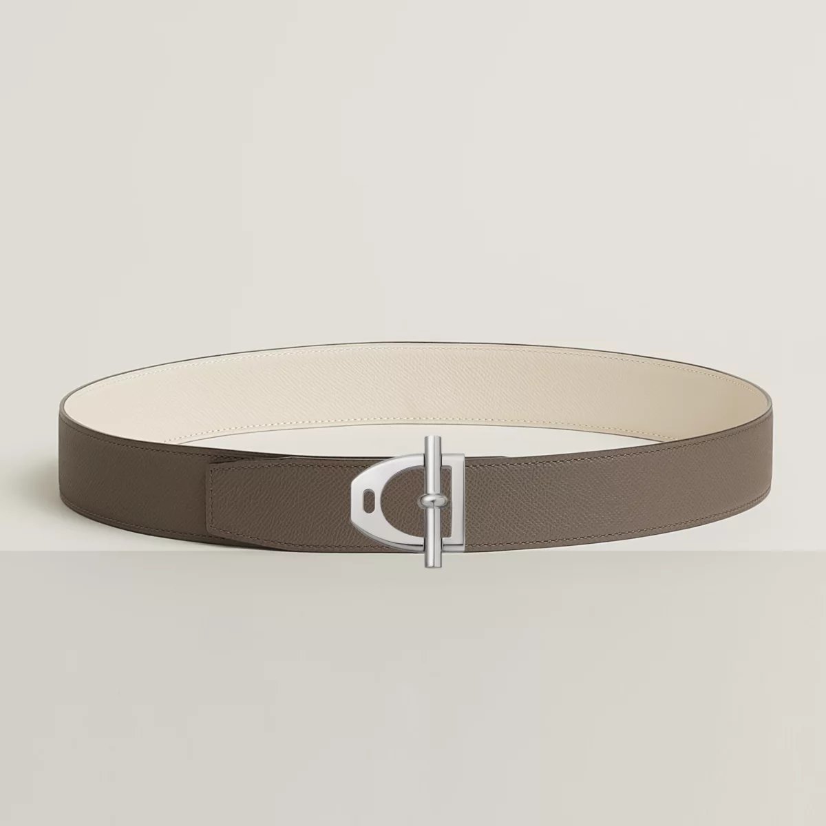 Neo Etrier belt buckle & Reversible leather strap 38 mm