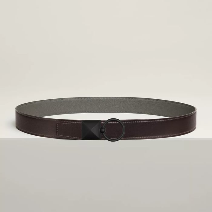 Boucle de ceinture Médor XO & Cuir de ceinture réversible 32 mm