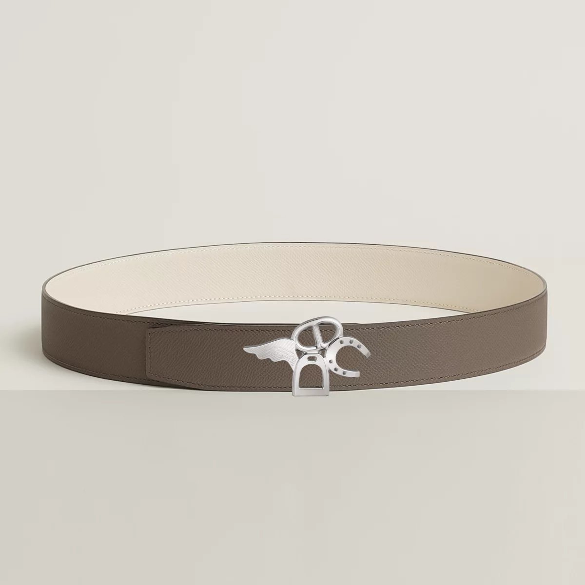 Good Luck belt buckle & Reversible leather strap 38 mm