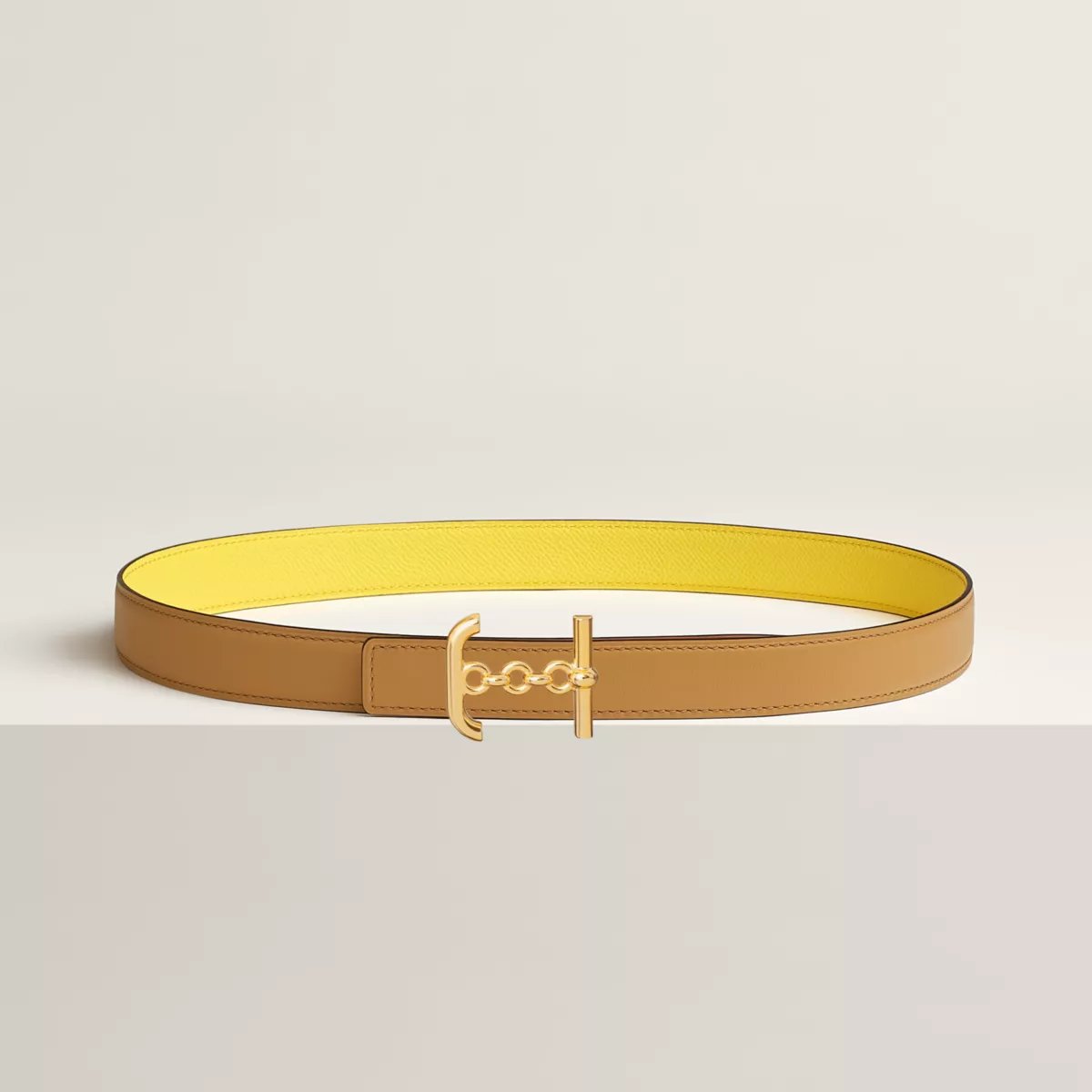 Ancre Marin belt buckle & Reversible leather strap 24 mm