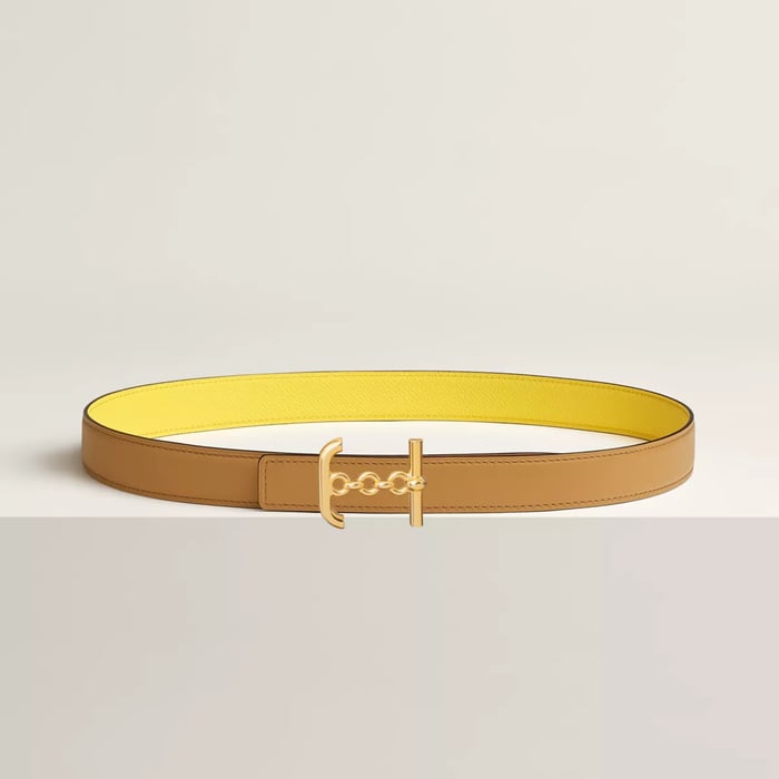 Ancre Marin Belt Buckle & Reversible Leather Strap 24 MM