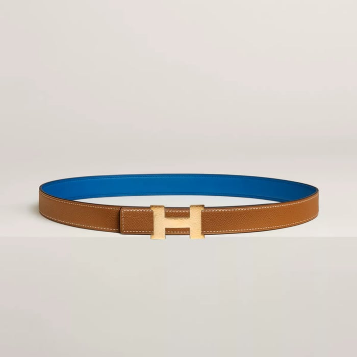 Mini Constance Martelee Belt Buckle & Reversible Leather Strap 24 MM