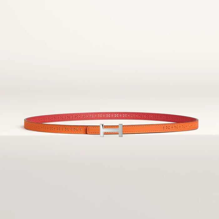 Focus belt buckle & Reversible leather strap 13 mm