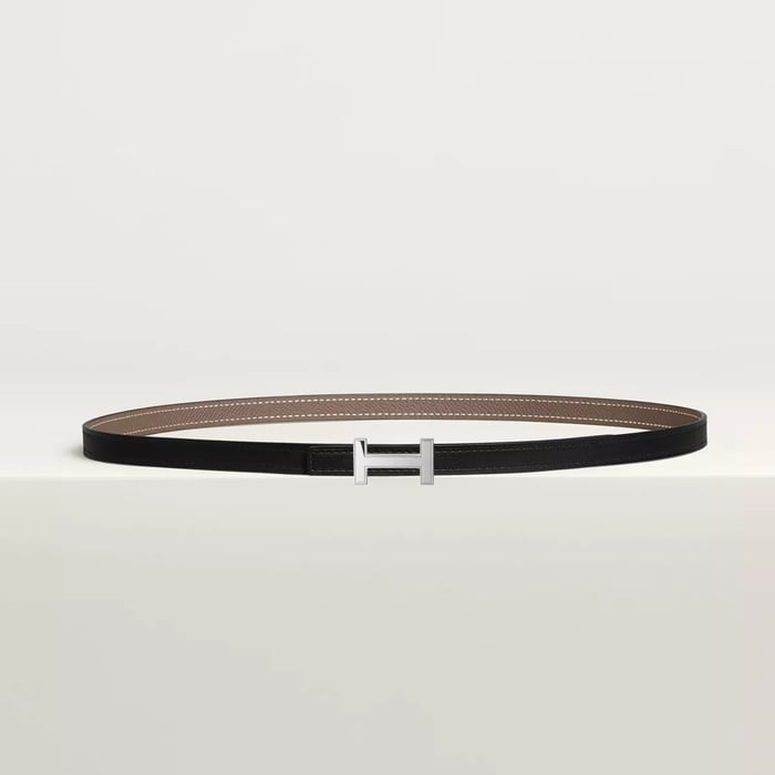 Focus belt buckle & Reversible leather strap 13 mm