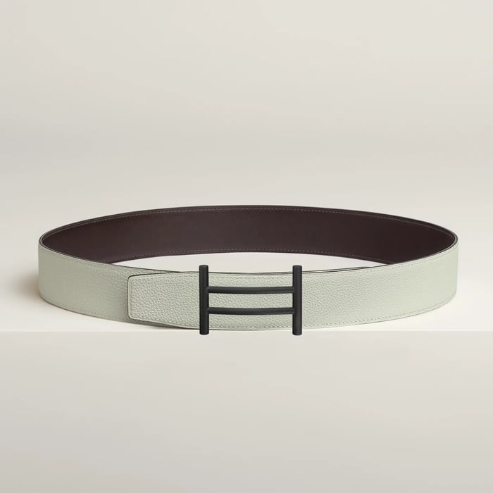 Rider Belt Buckle & Reversible Leather Strap 38 MM